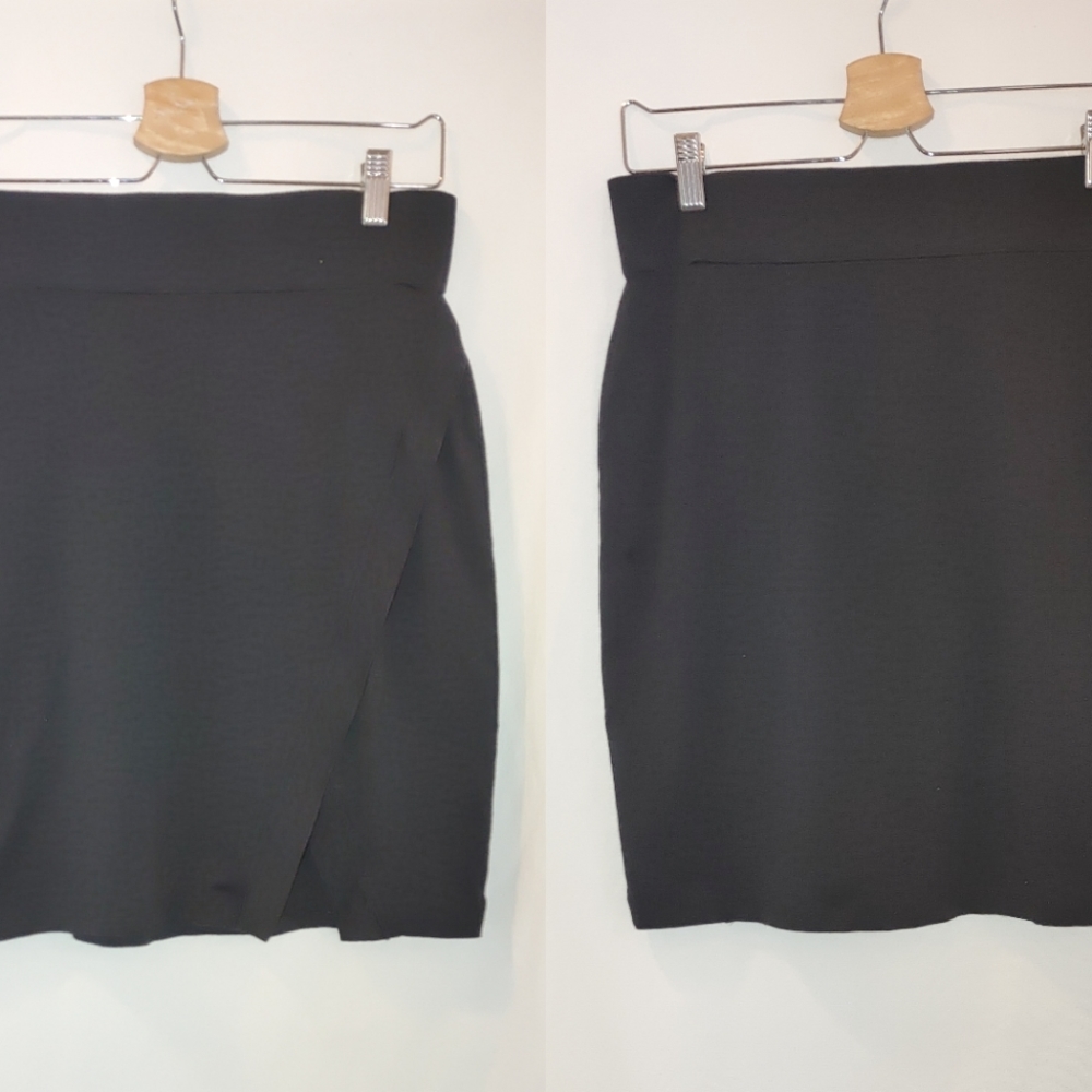 Toad&Co Classic Black Pencil Skirt